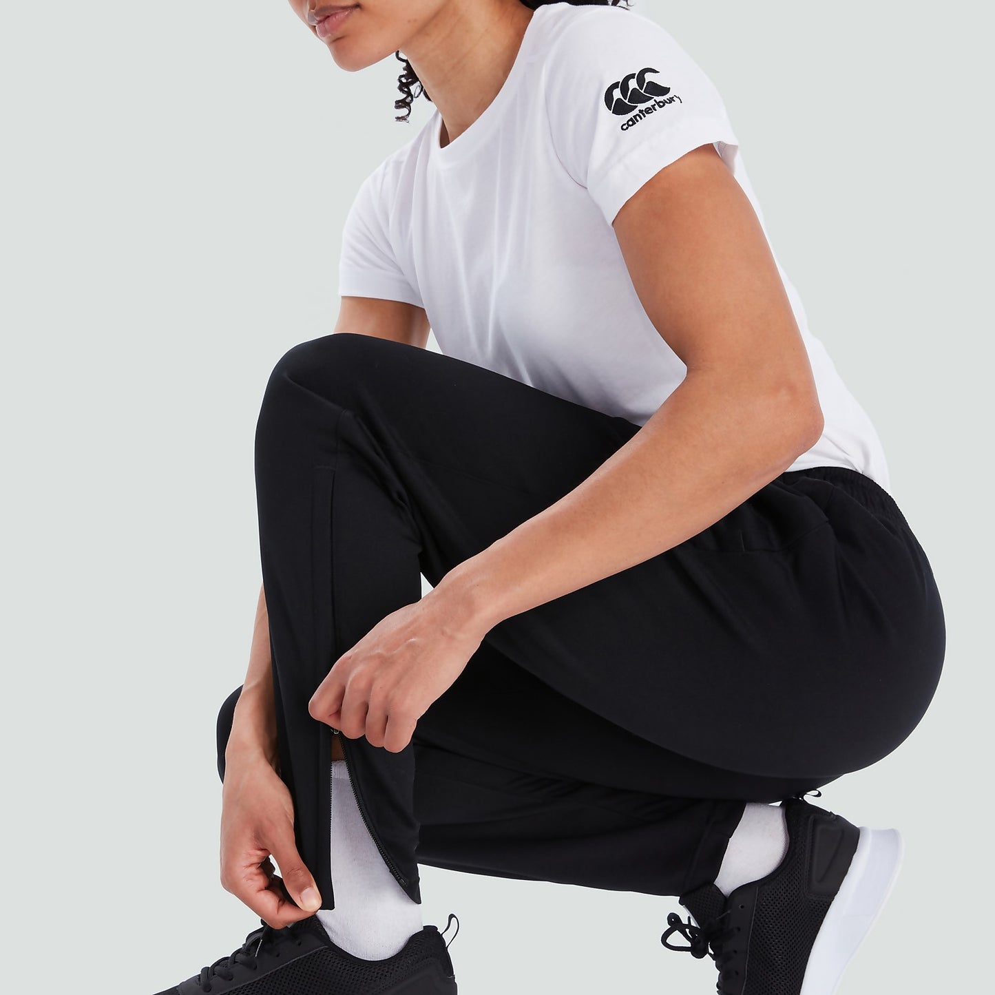 BRFC CANTERBURY WOMENS STRETCH TAPERED PANT BLACK