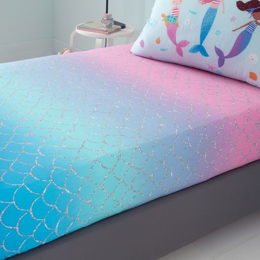 MERMAID FITTED SHEET