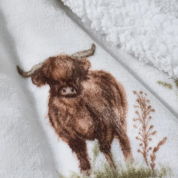 ANGUS HIGHLAND THROW