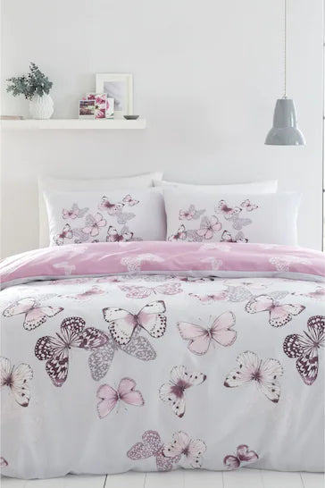 CATHERINE LANSFIELD SCATTER BUTTERFLY DUVET SET