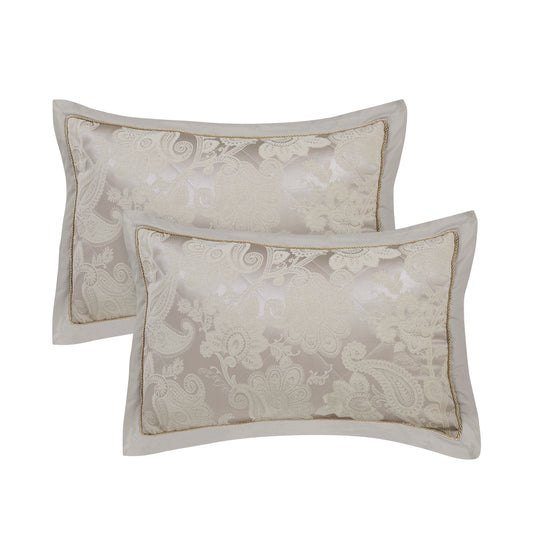 OPULENT JACQUARD QUILTED PILLOWSHAMS