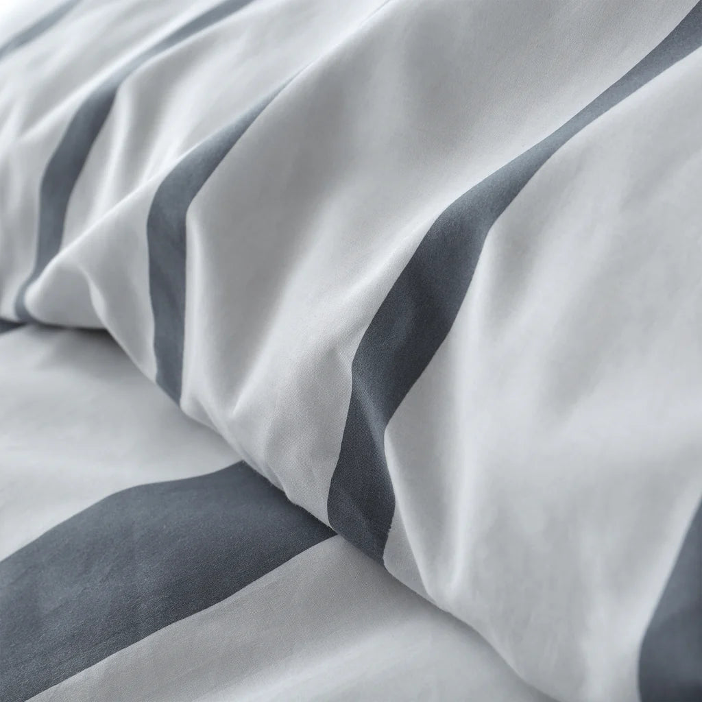 TERENCE CONRAN SEBASTIAN GREY DUVET SET