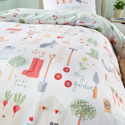 MY ALLOTMENT NATURAL DUVET SET