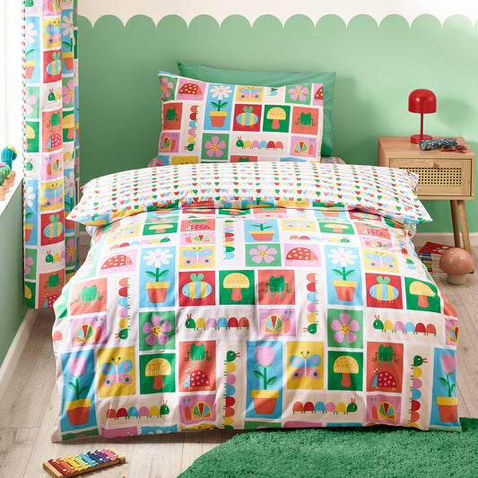 CHARLIE CATERPILLAR DUVET COVER