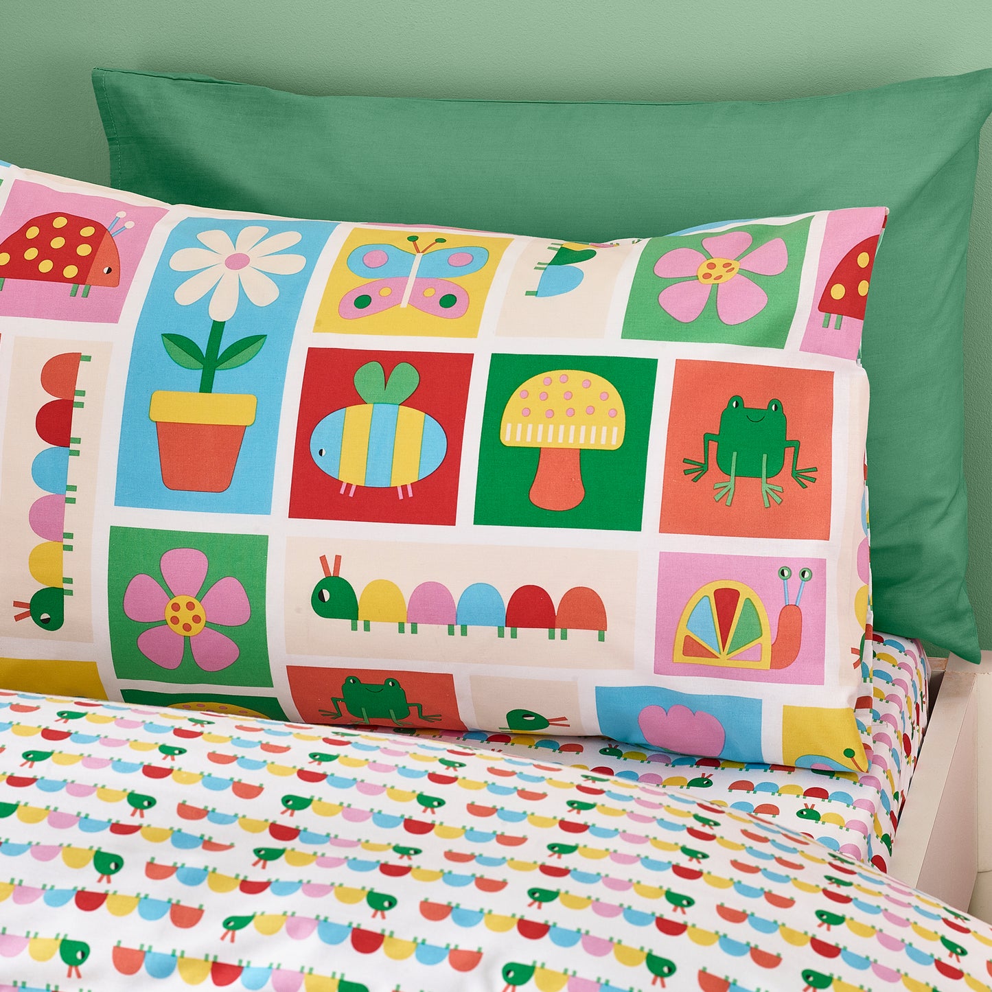 CHARLIE CATERPILLAR DUVET COVER