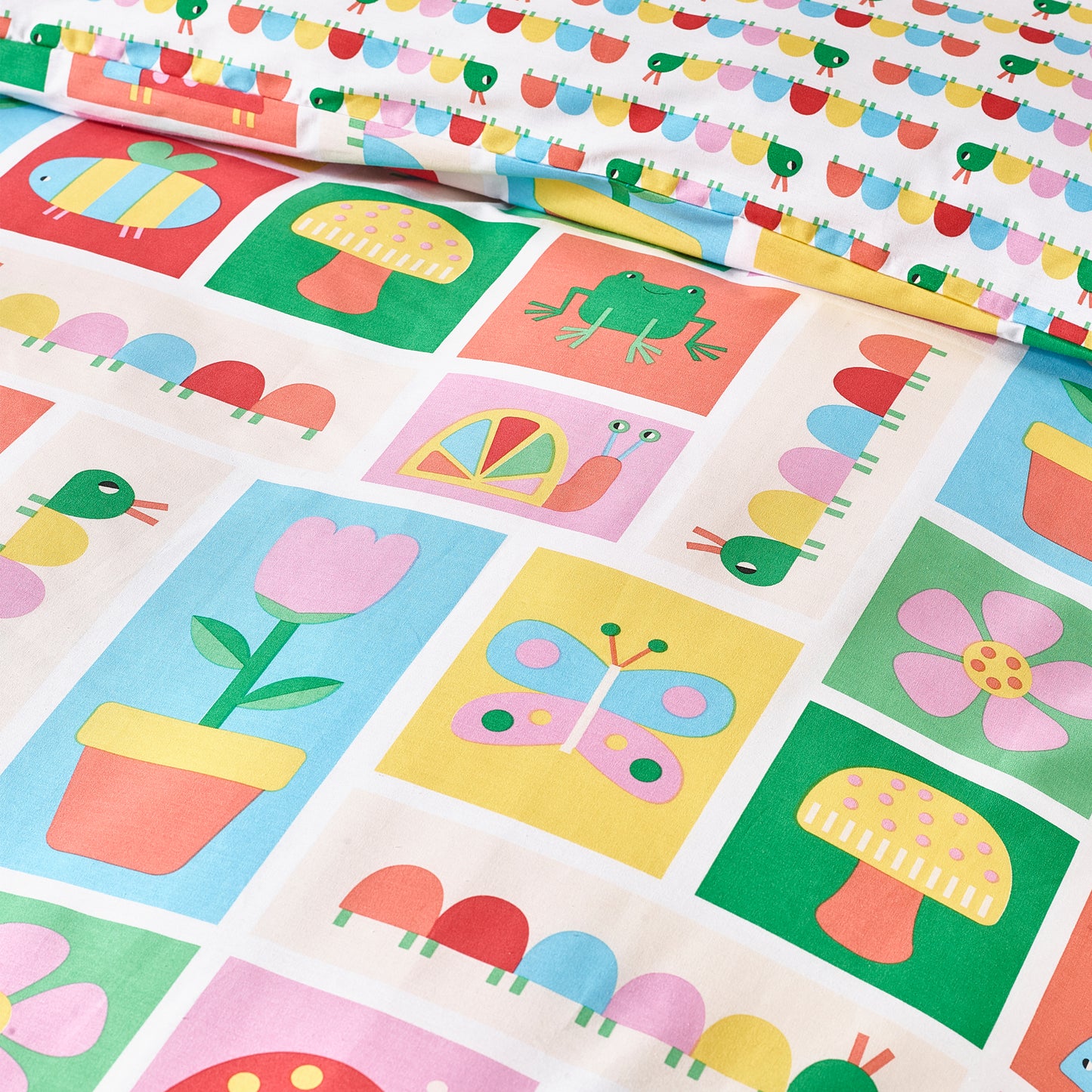CHARLIE CATERPILLAR DUVET COVER