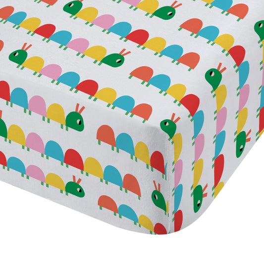 CHARLIE CATERPILLAR FITTED SHEET