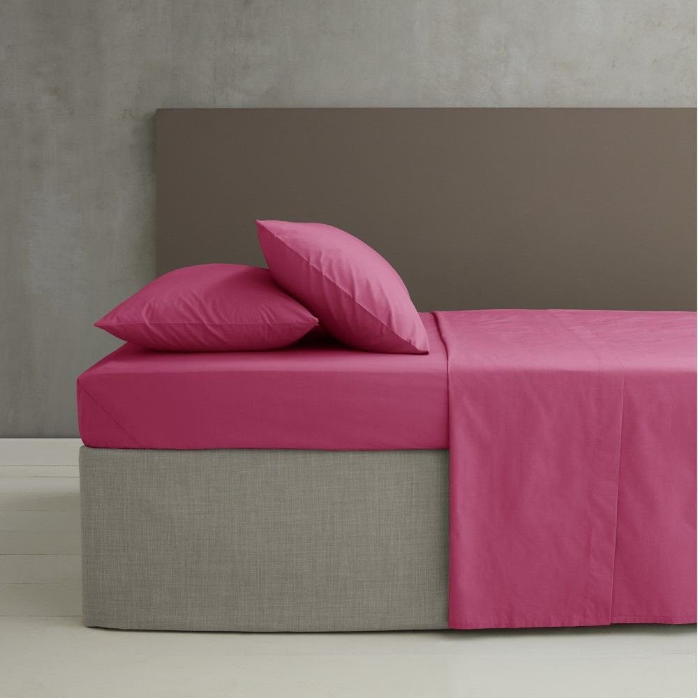 CATHERINE LANSFIELD FITTED SHEET HOT PINK