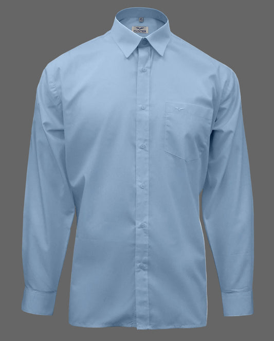 REGULAR FIT LONG SLEEVE SHIRT WHITE