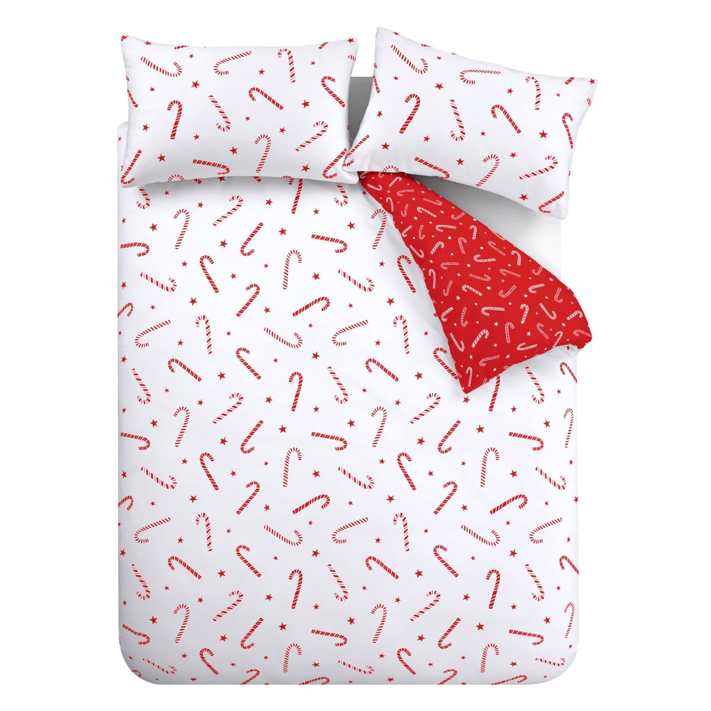 CHRISTMAS CANDY CANE DUVET SET