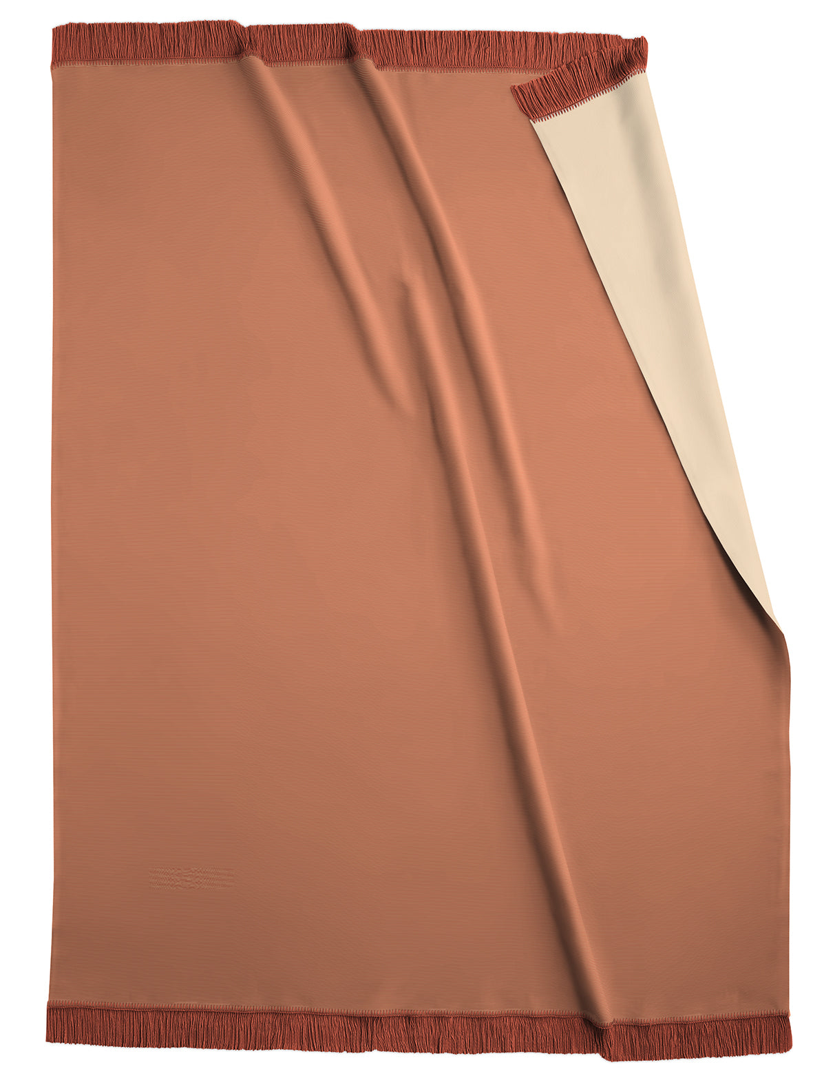 BIEDERLACK PLAIN BURNT ORANGE