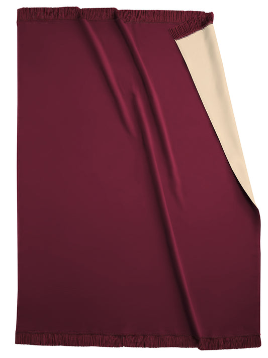 BIEDERLACK PLAIN BURNT RED