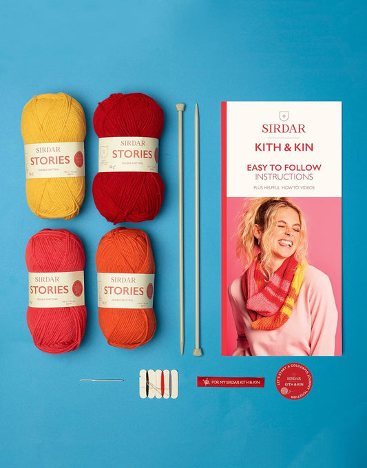 KITH & KIN INFINITY COWEL KNITTING KIT