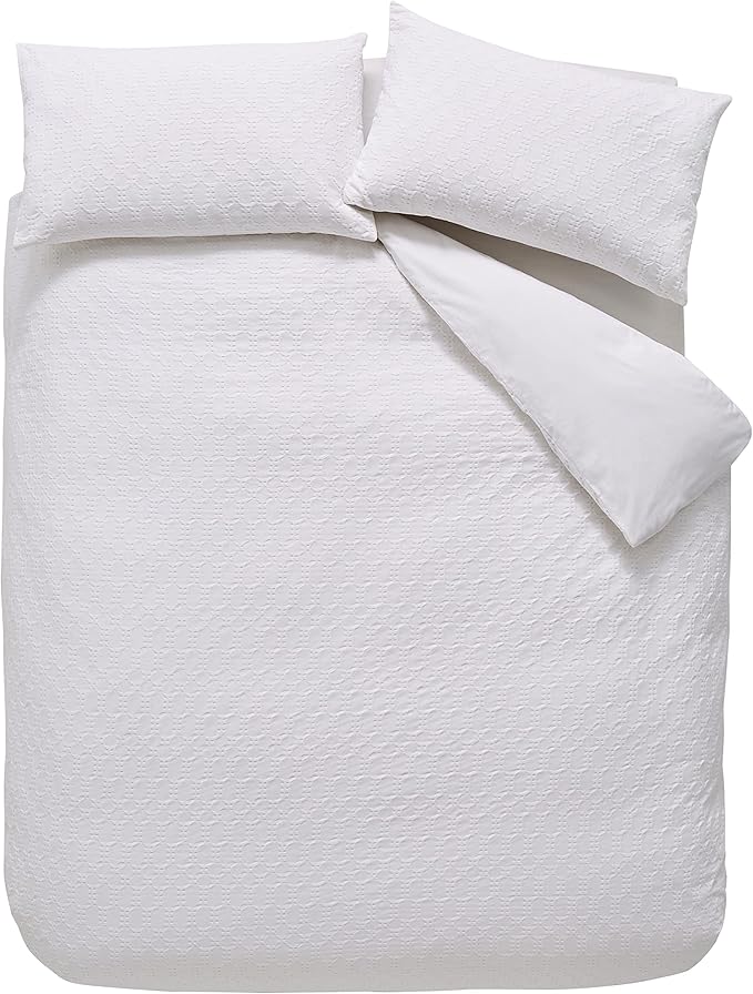 WAFFLE COTTON CIRCLE DUVET SET