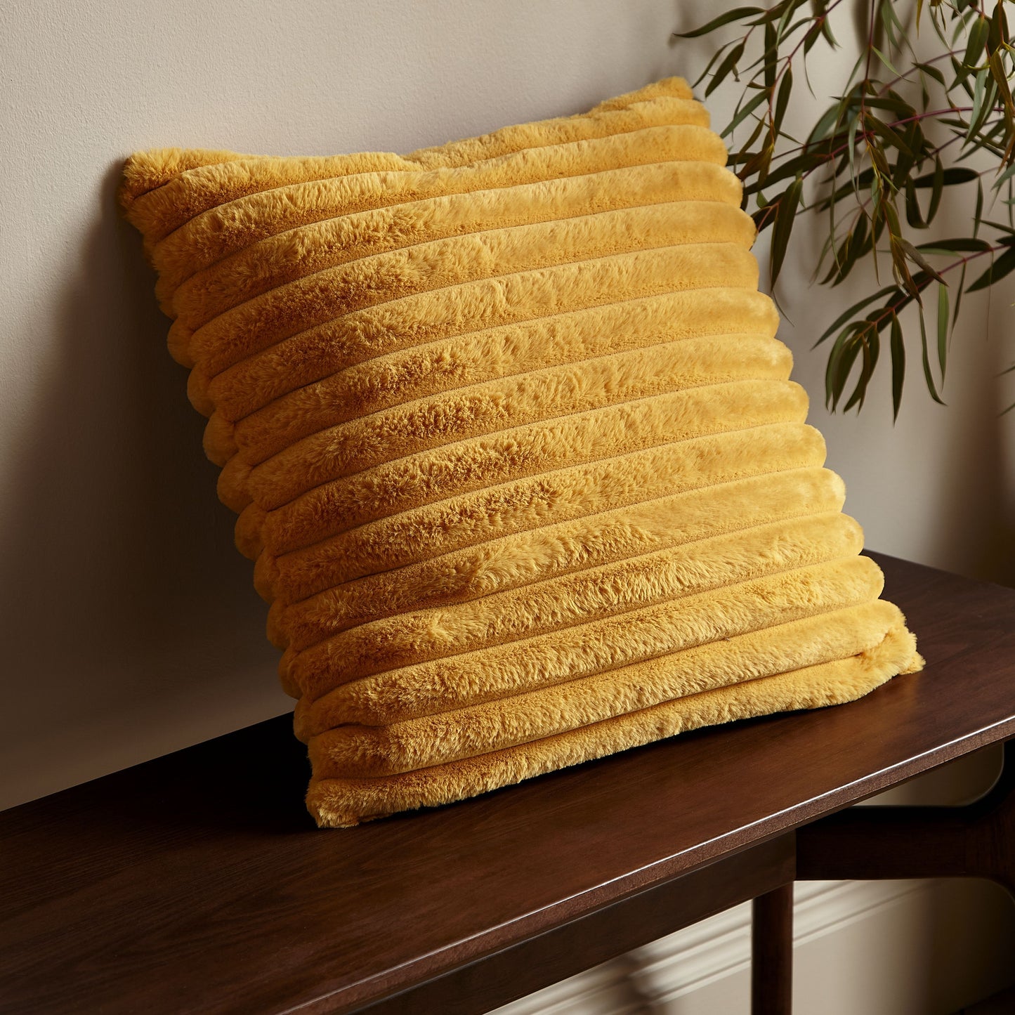 CATHERINE LANSFIELD COSY RIBBED CUSHION