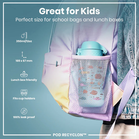 Ion 8 Pod Water Bottle Free Fish 350ml