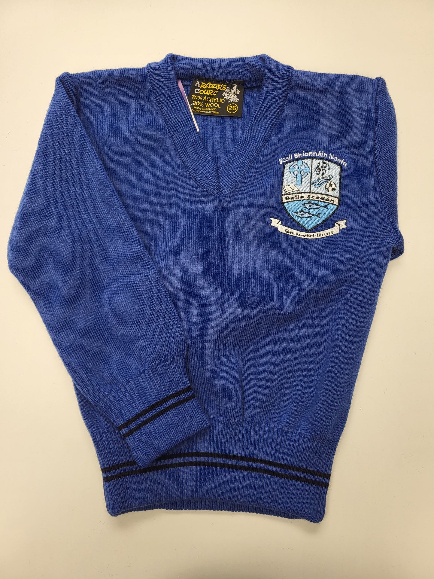 BALSCADDEN N.S V NECK KNIT JUMPER