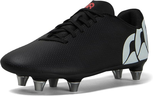 CANTERBURY RUGBY BOOTS SPEED RAZE JUNIOR SG BLACK/WHITE/RED