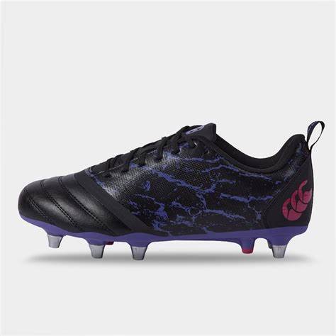 CANTERBURY RUGBY BOOT STAMPEDE TEAM SG AU BLK/PUR