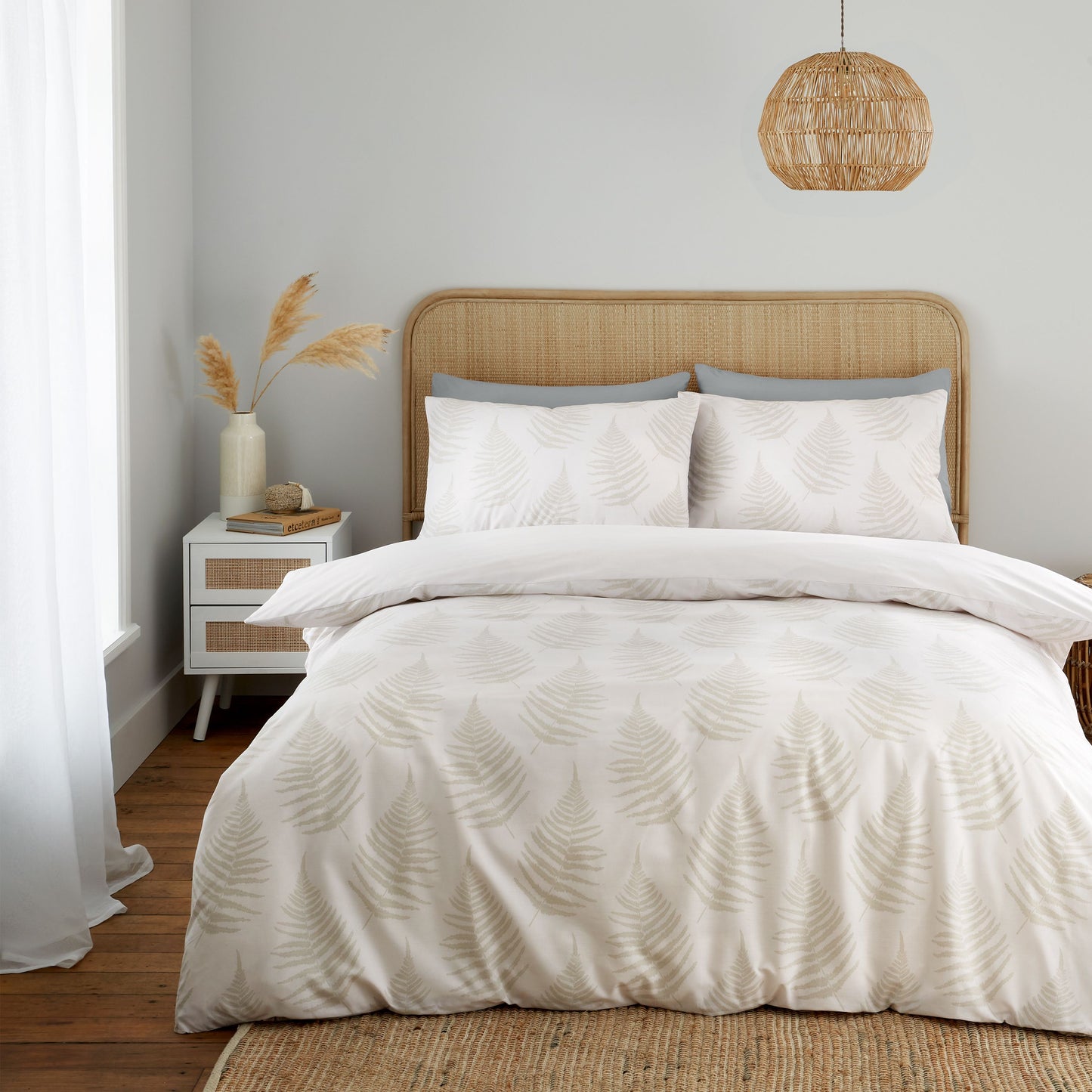 FLORAL FOLIAGE DUVET SET