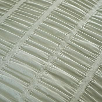 SEERSUCKER CRINKLE GREEN