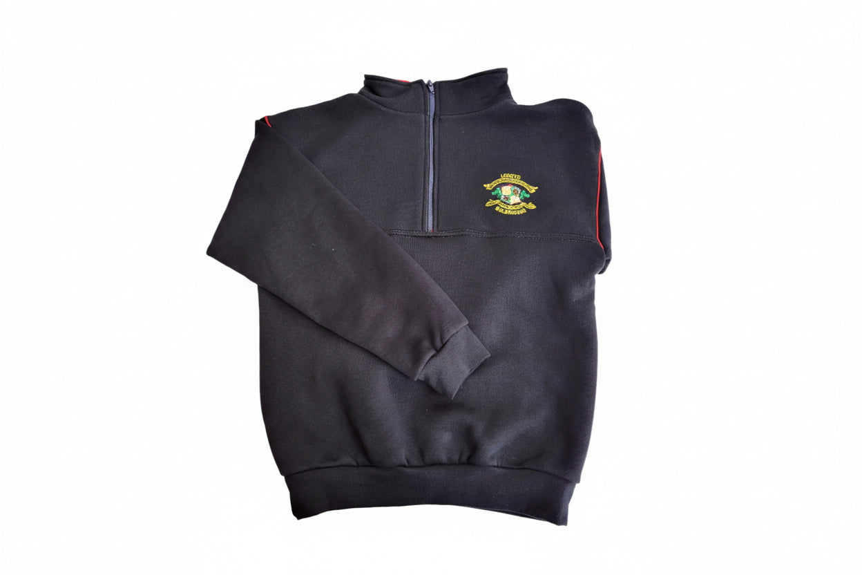 LORETO BALBRIGGAN HALF ZIP