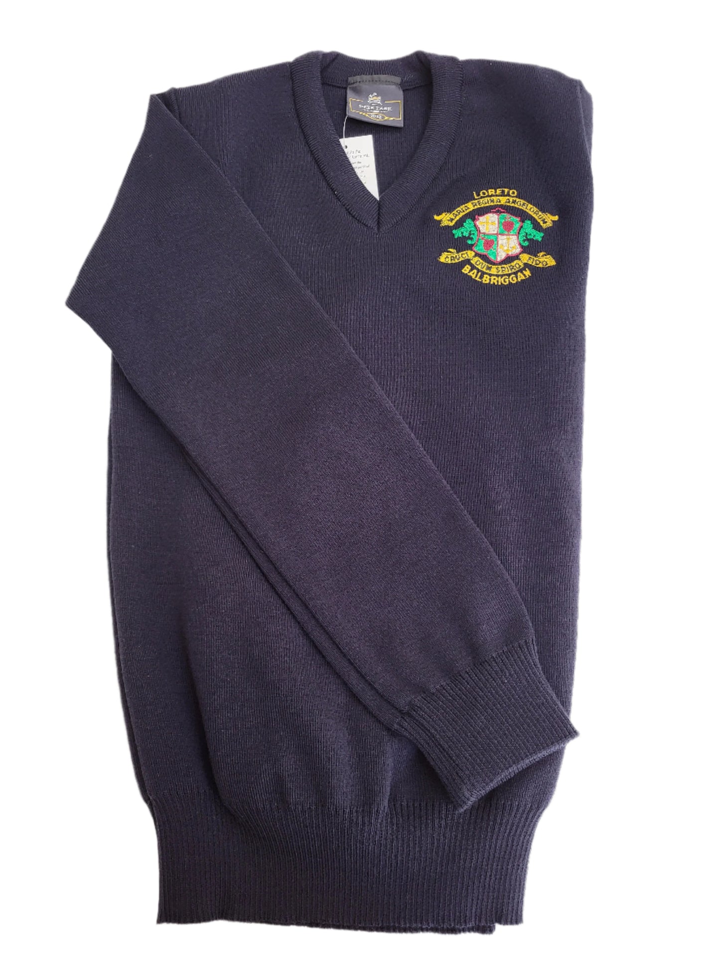 LORETO BALBRIGGAN VNECK SENIOR KNITWEAR