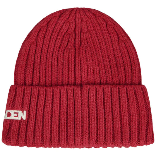 LIONS FLEECE BEANIE HAT RED