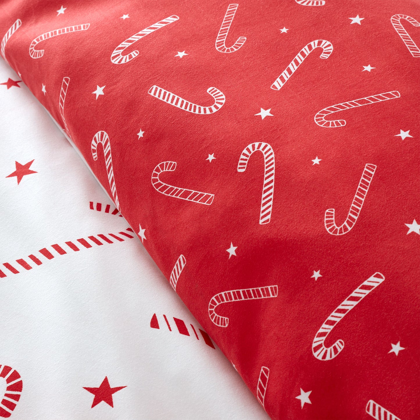 CHRISTMAS CANDY CANE DUVET SET