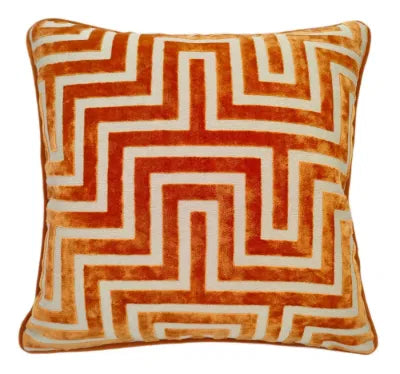 AMAZING ORANGE CUSHION 43X43CM