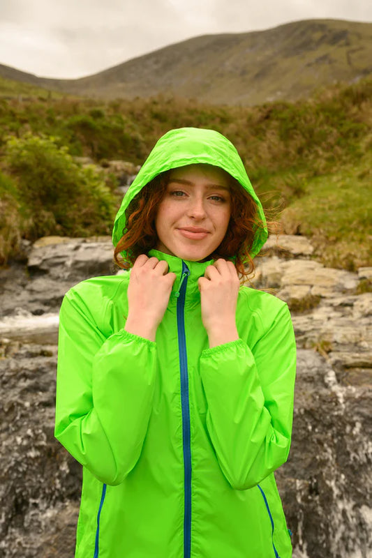 MAC IN A SAC JACKET NEON GREEN