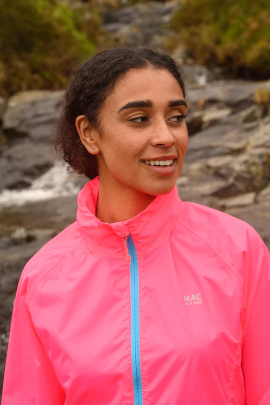 MAC IN A SAC JACKET NEON PINK