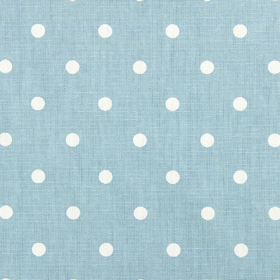 FULL STOP AZURE OIL CLOTH