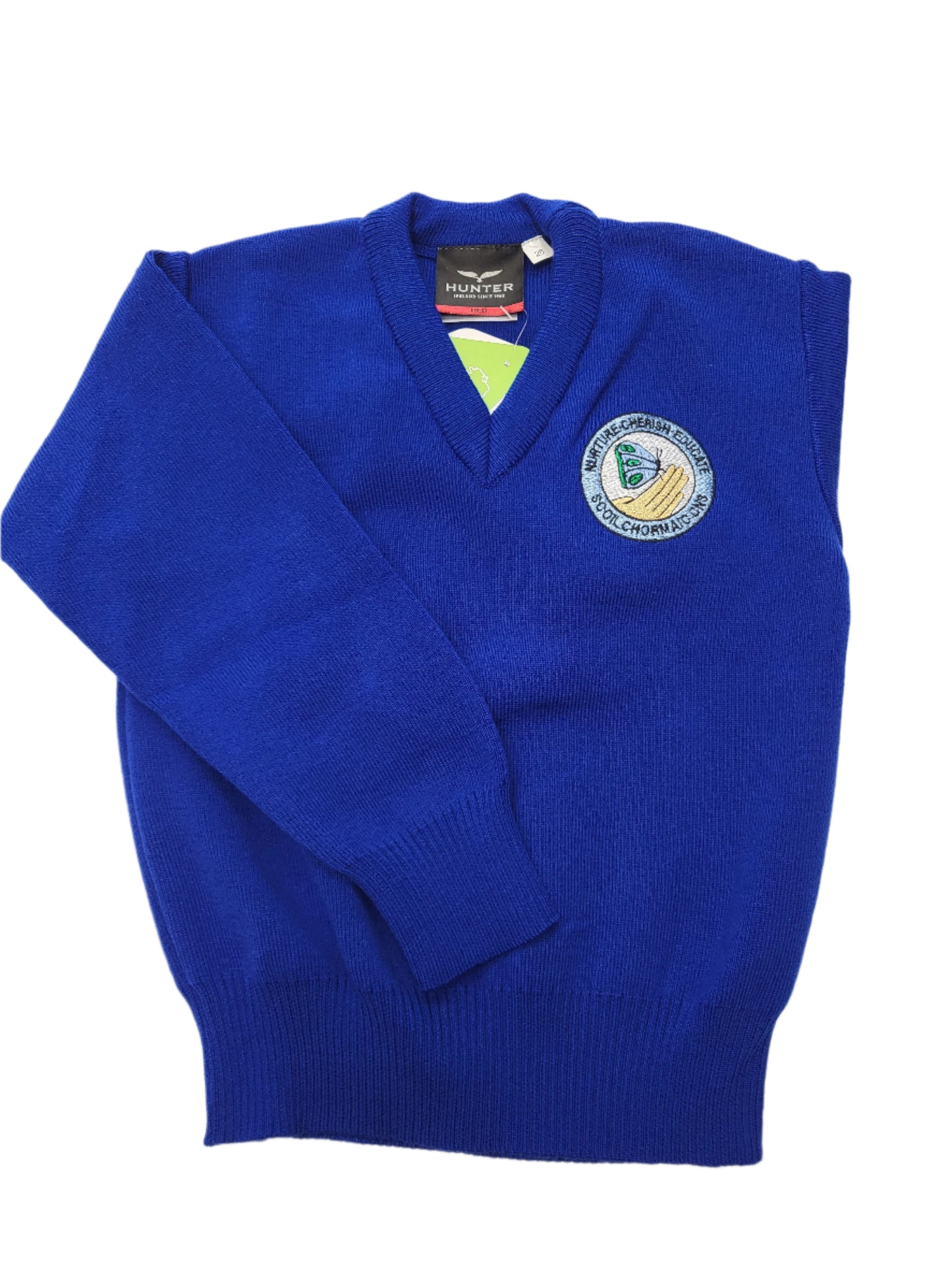 SCOIL CHORMAIC V NECK JUMPER