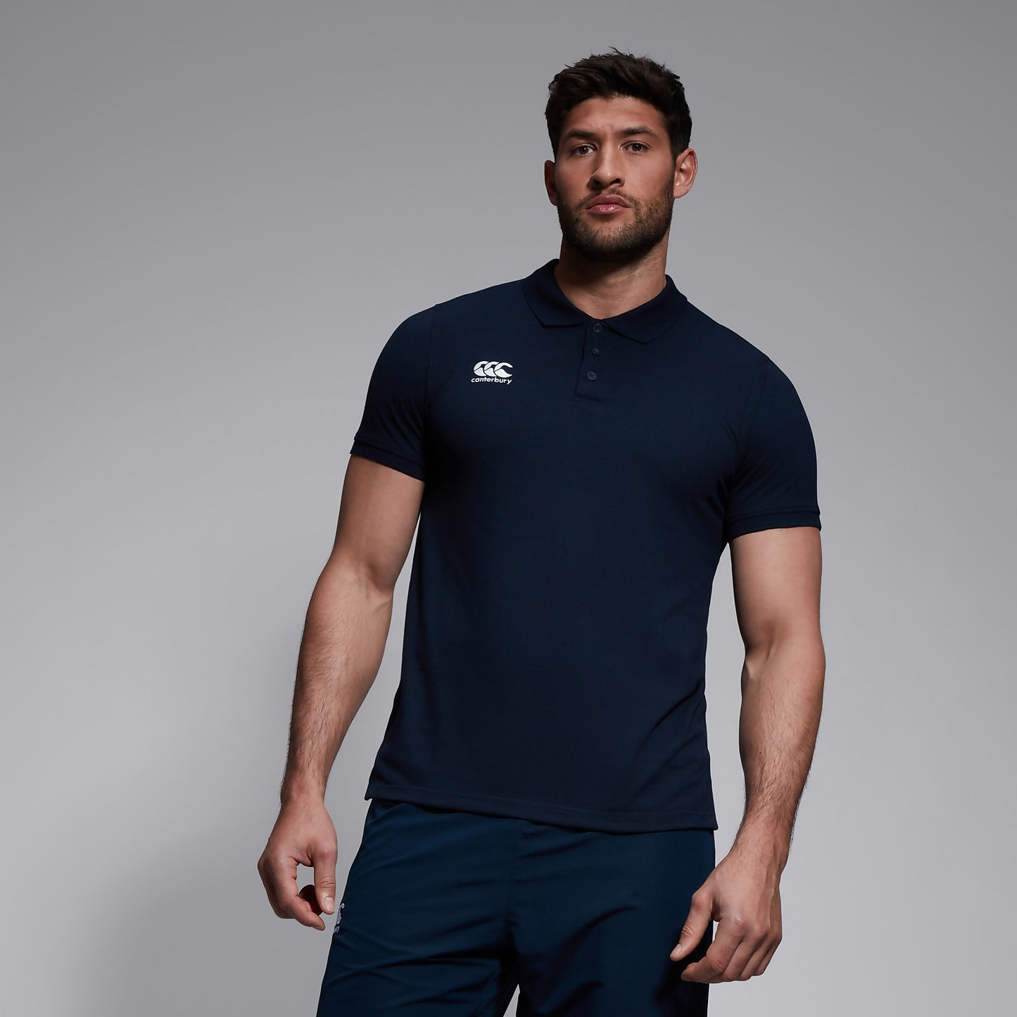 CANTERBURY WAIMAK POLO SHIRT NAVY