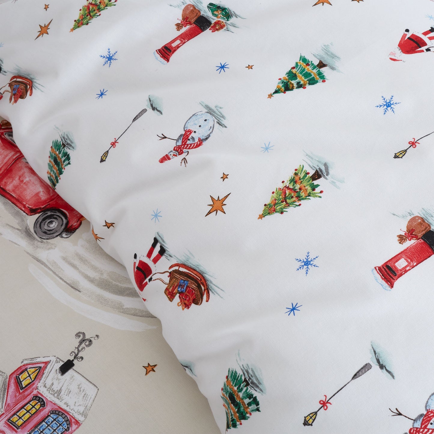 CHRISTMAS TOWN DUVET SET