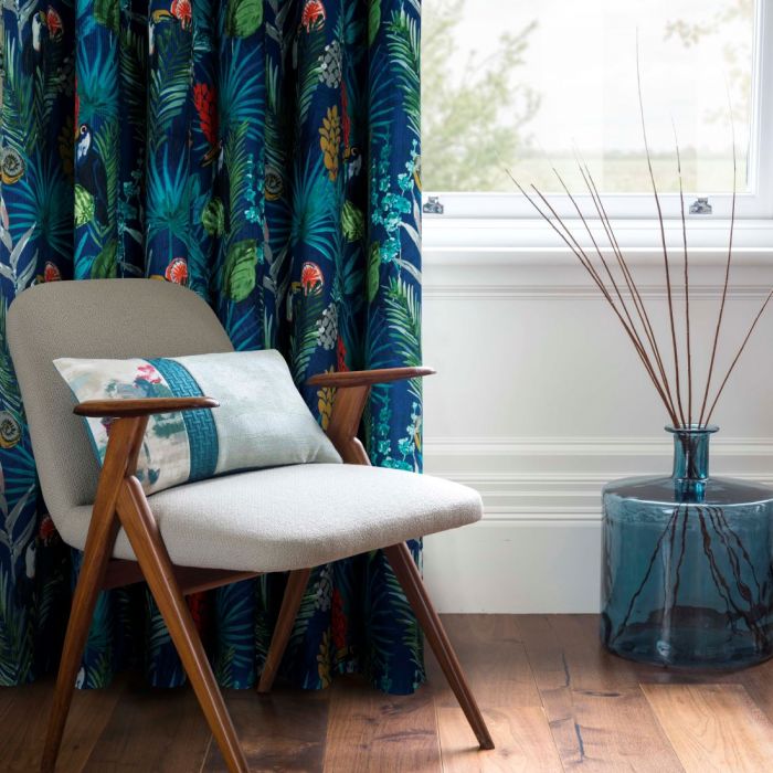 BALI MULTI EYELET CURTAINS 90"X90"
