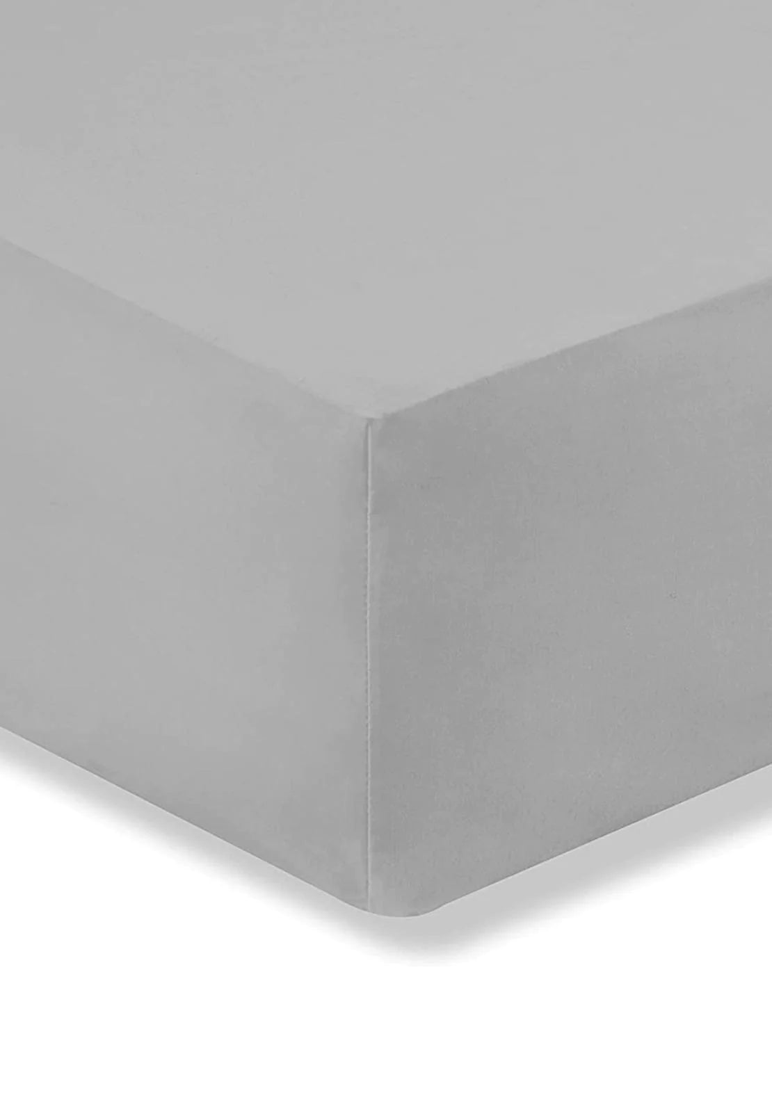 BIANCA EGYPTIAN COTTON FITTED SHEET SILVER