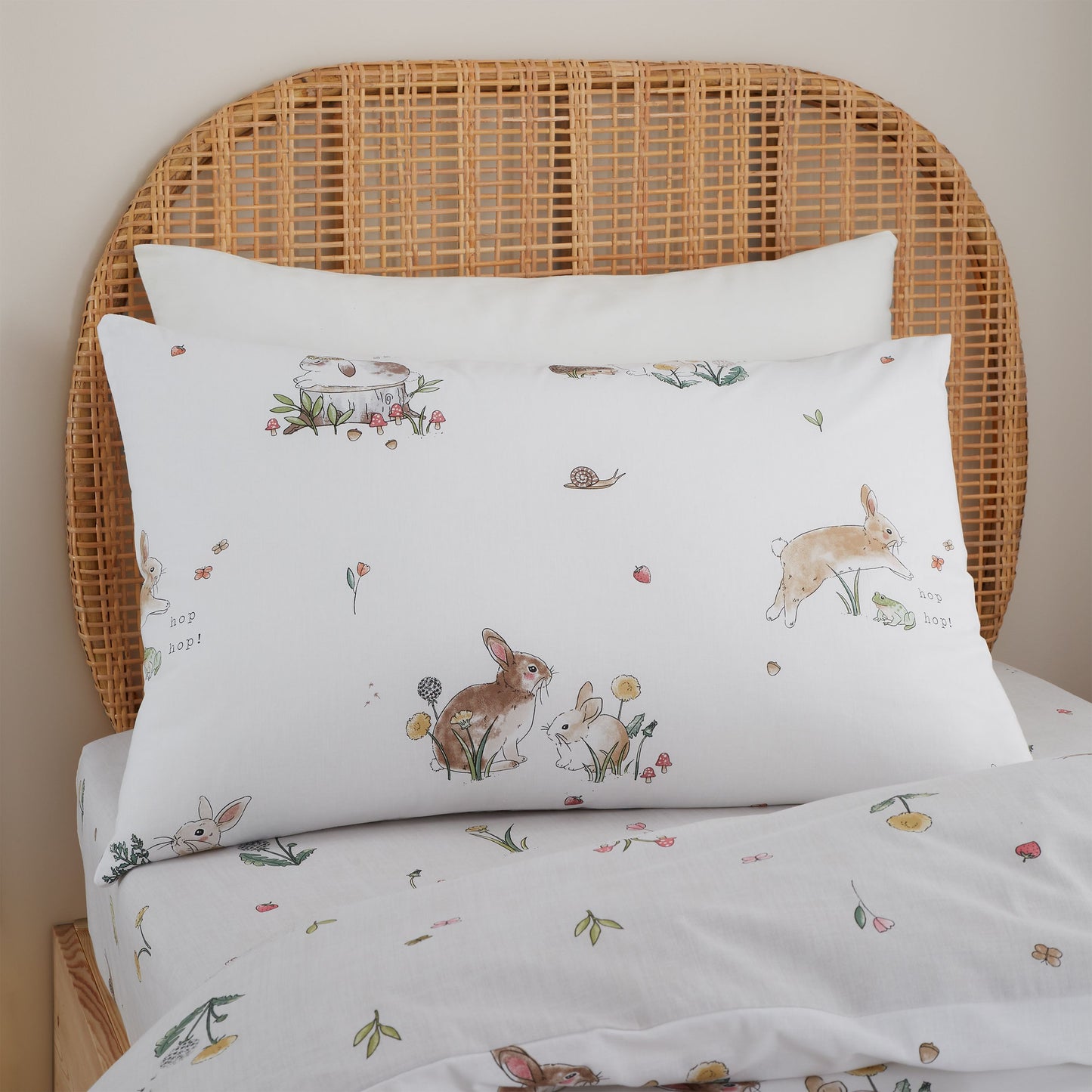 BUNNY RABBIT FRIENDS DUVET SET