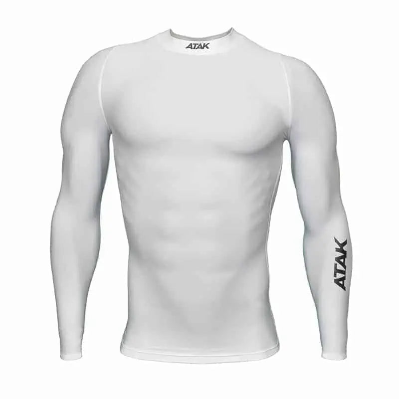 COMPRESSION SHIRT WHITE UNISEX