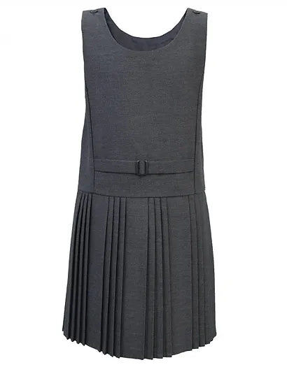 GIRLS GREY PINAFORE