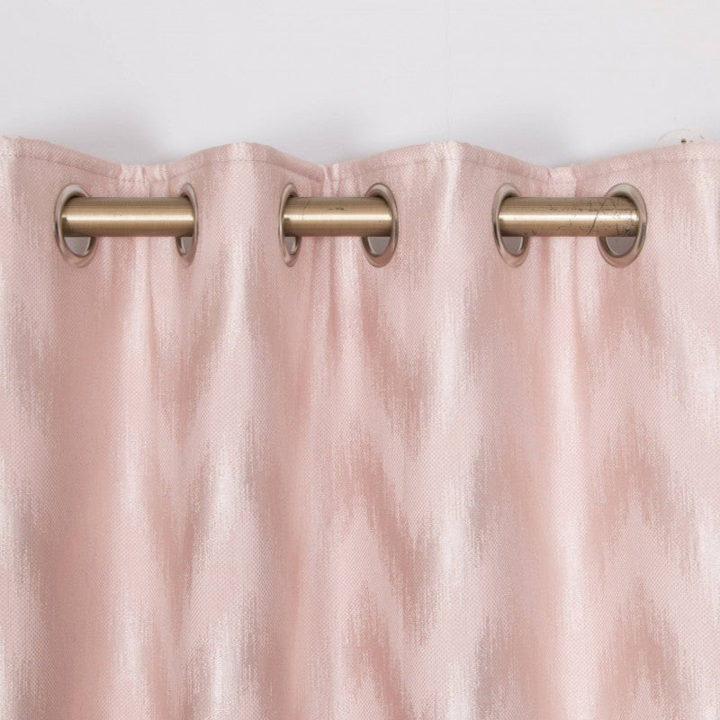 HARMONY BLUSH EYELET CURTAINS 90"X90"