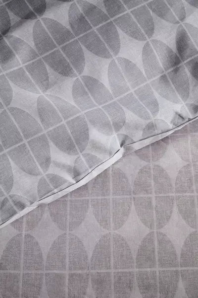TERENCE CONRAN ORBY OVALS NATURAL DUVET SET