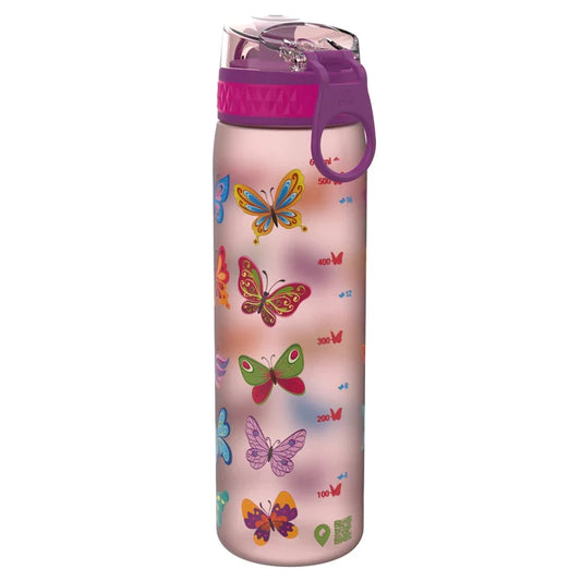 ION8 SLIM WATER BOTTLE BUTTERFLY 500ML