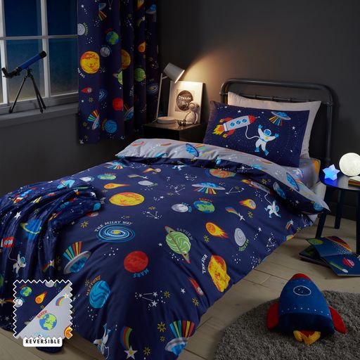 CATHERINE LANSFIELD LOST IN SPACE DUVET SET