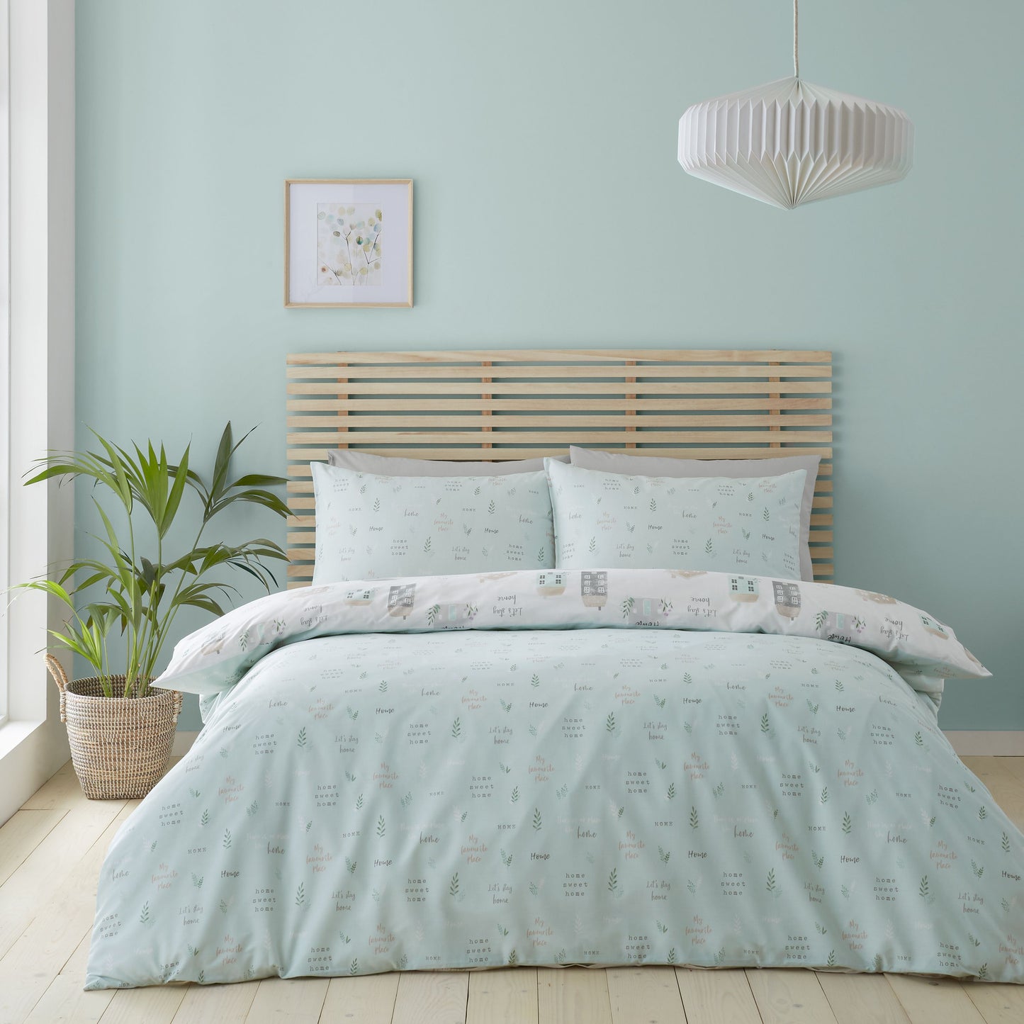 CATHERINE LANSFIELD HOME SWEET HOME DUVET SET