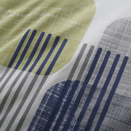 CATHERINE LANSFIELD LAYERED GEO DUVET SET