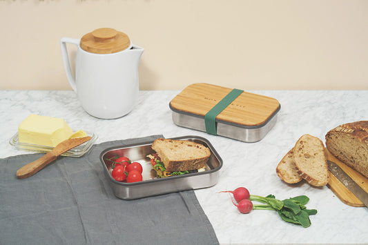 Black+Blum Bamboo Sandwich Box - Ocean
