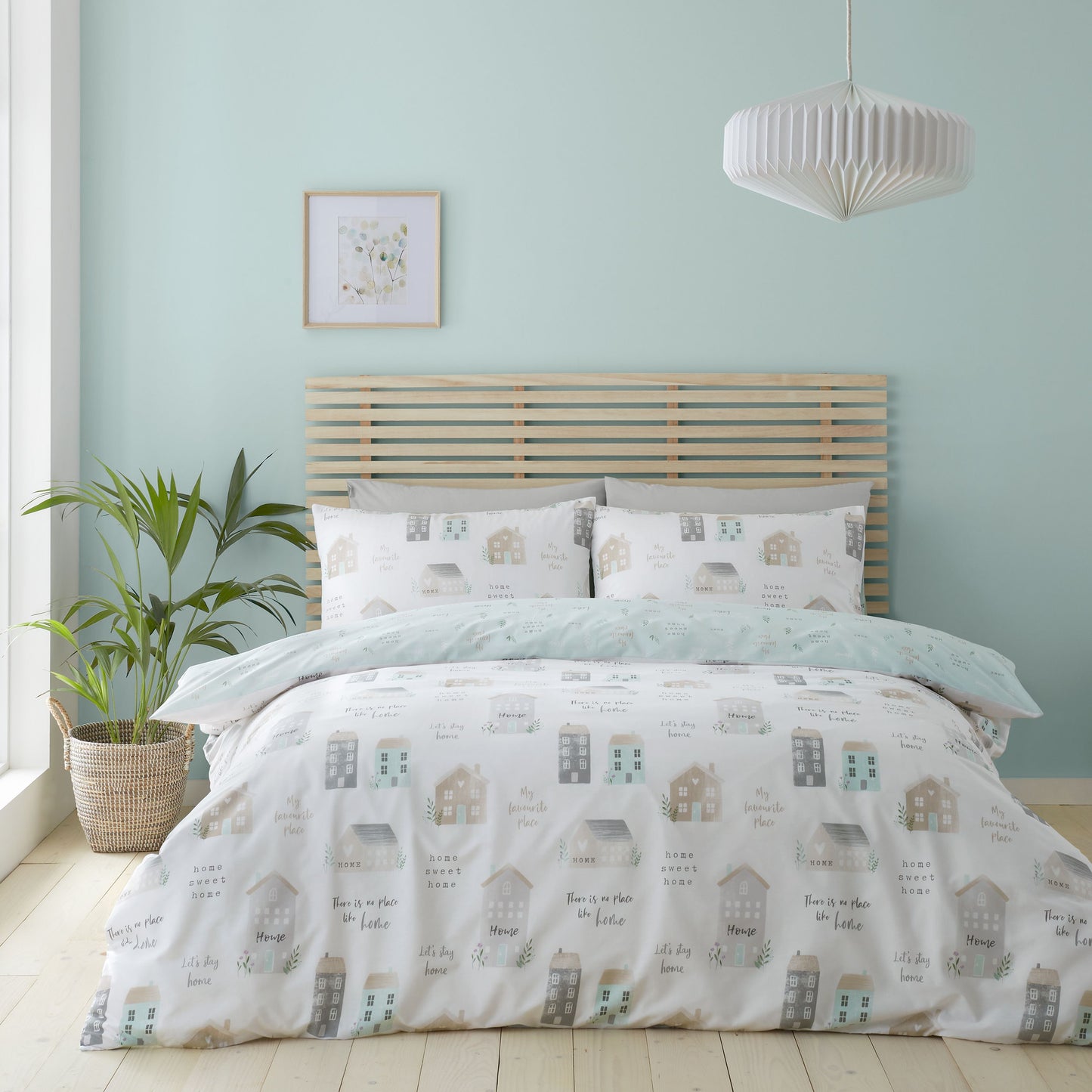 CATHERINE LANSFIELD HOME SWEET HOME DUVET SET