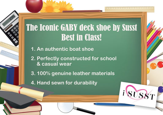 GABY SUSST LEATHER GIRLS SHOE